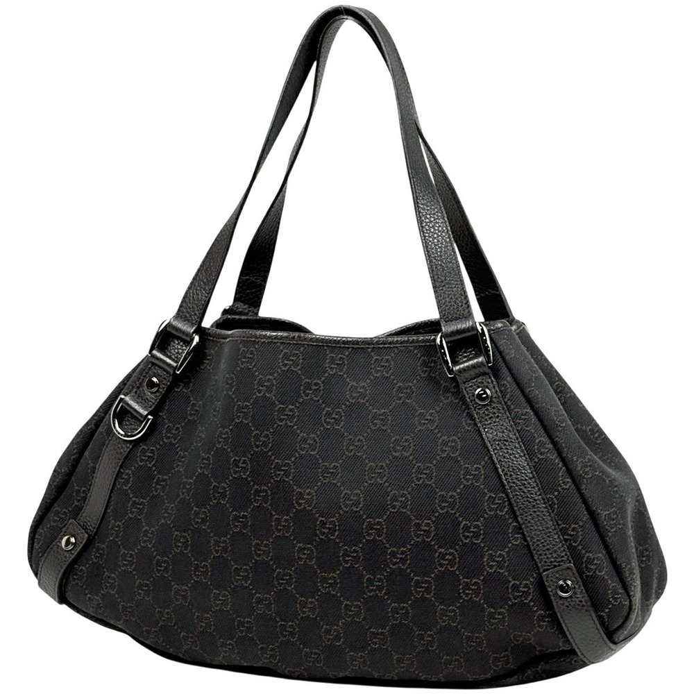 Gucci GG tote bag Abbey canvas dark brown
